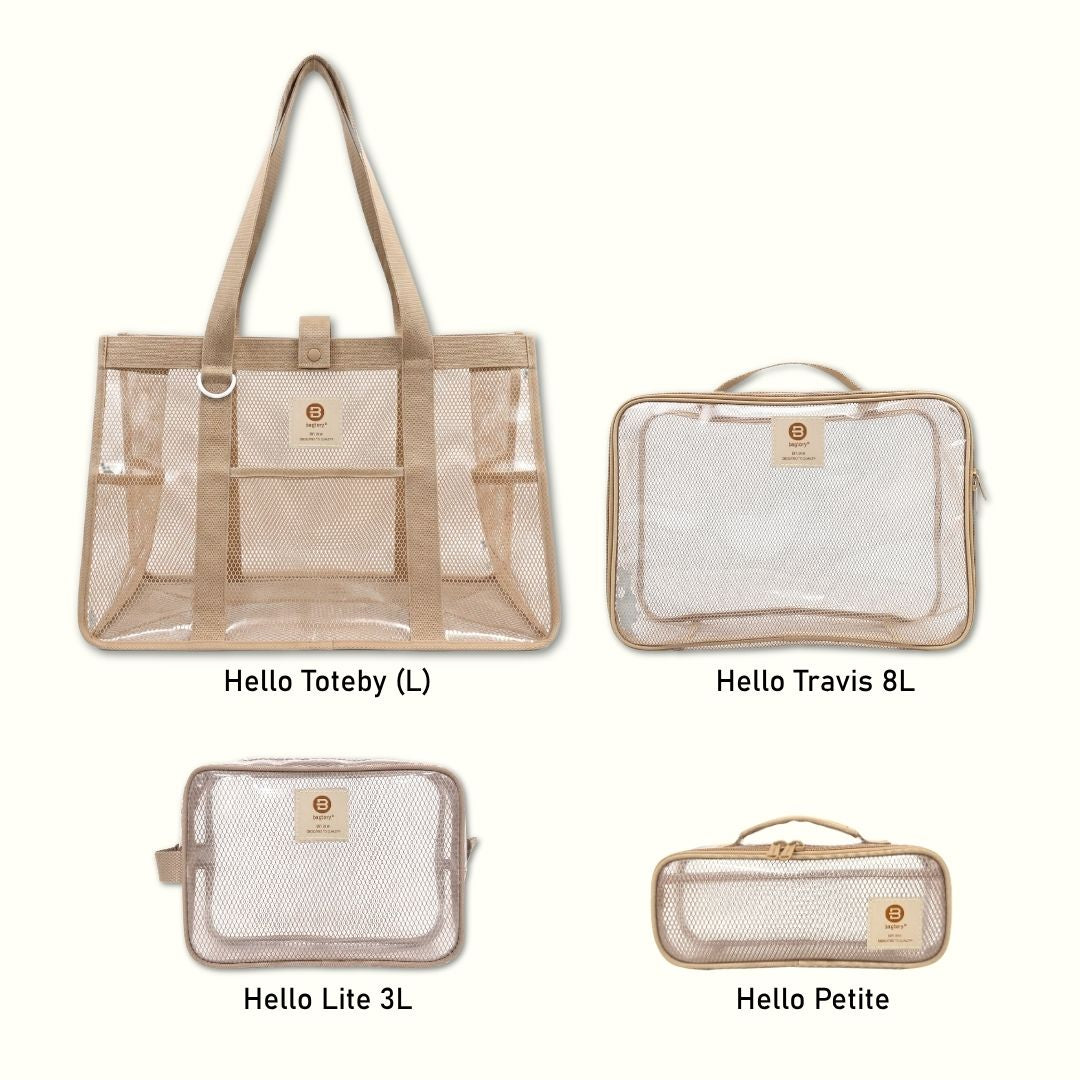 bagtory pro Bundle C 4件套裝 (摩卡)