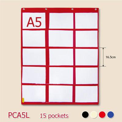 A5 Grid Pocket Chart