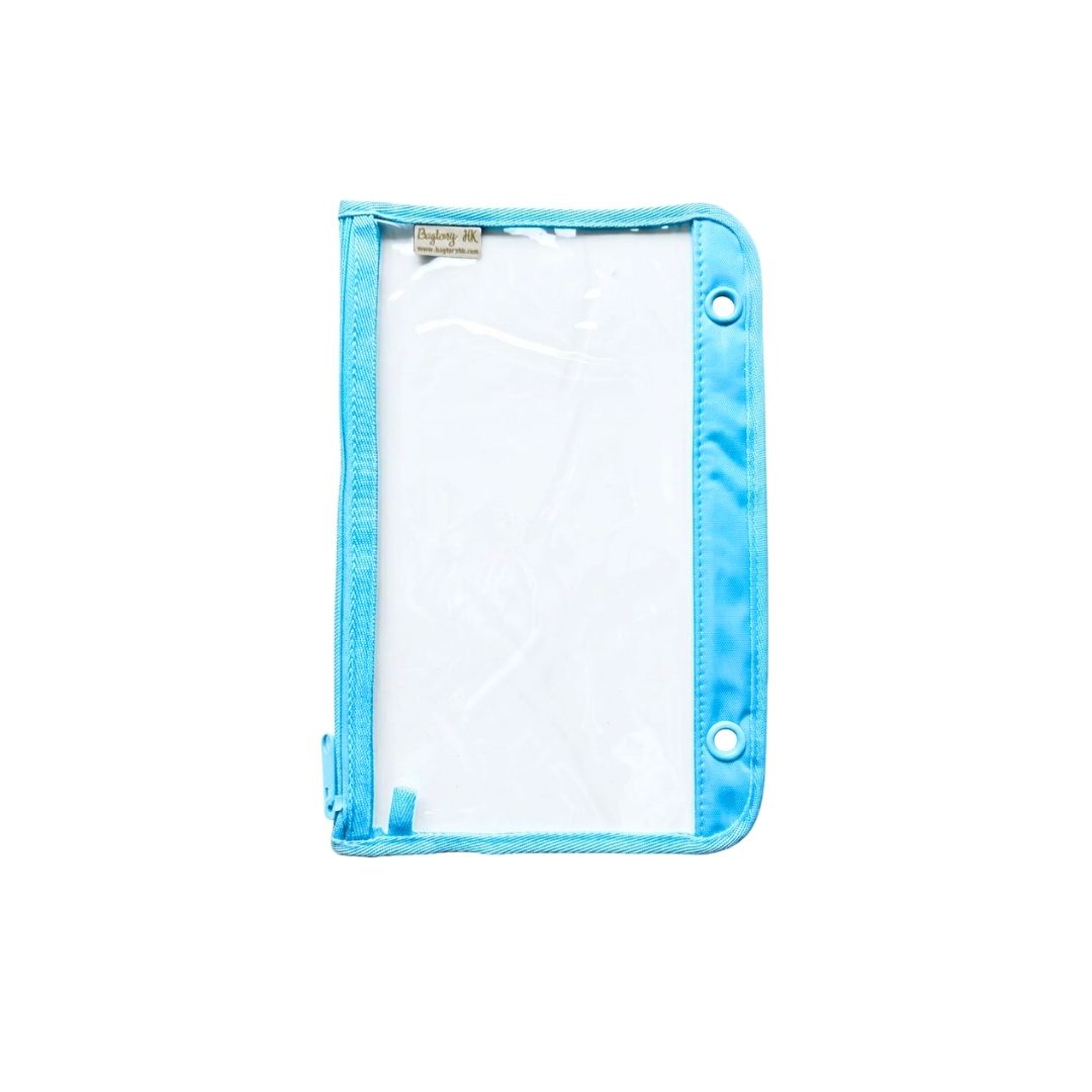 Hello Holder (Clear) Clear Loose-leaf Bag (Baby Blue)
