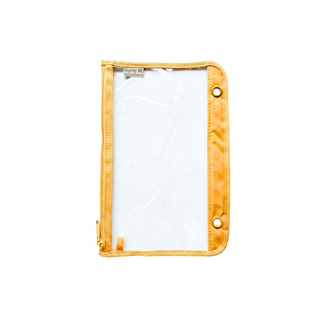 Hello Holder (Clear) Clear Binder Pocket (Yellow)