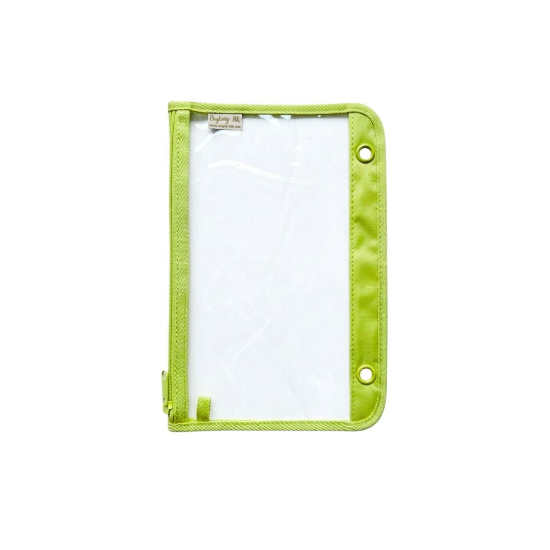 Hello Holder (Clear) Clear Loose-leaf Bag (Green)