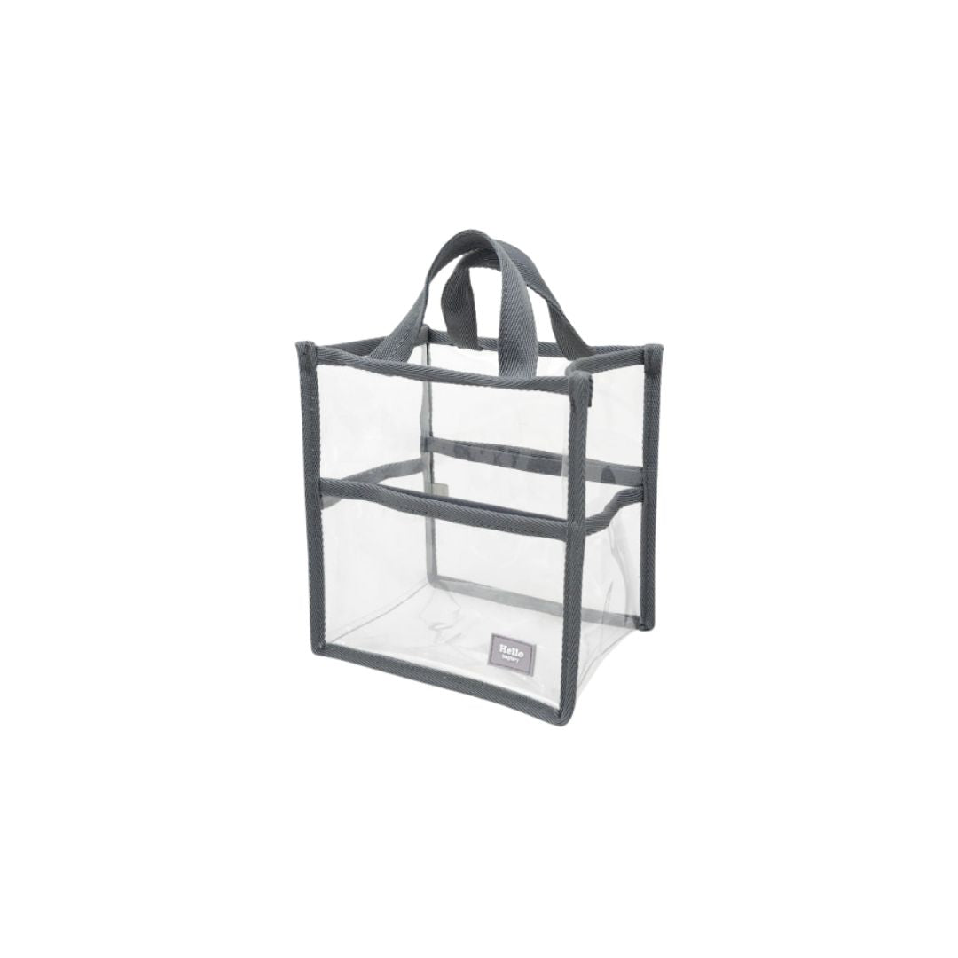 Hello Baggy (S) 2.4L 多格小提袋 (灰色) - L15 x W10 x H16 cm
