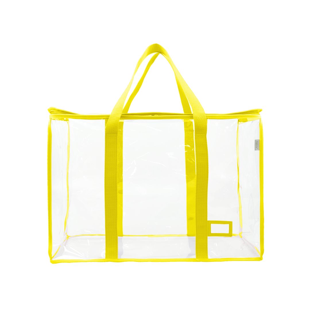 Hello Boxy 48L 手提式 高清儲物袋 (亮黃) - L55 x W21.5 x H40 (cm)