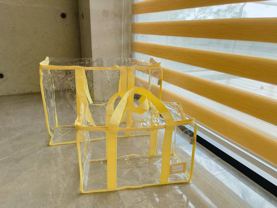 Hello Boxy 23L 手提式 高清儲物袋 (香蕉) - L41.5 x W21.5 x H26 cm