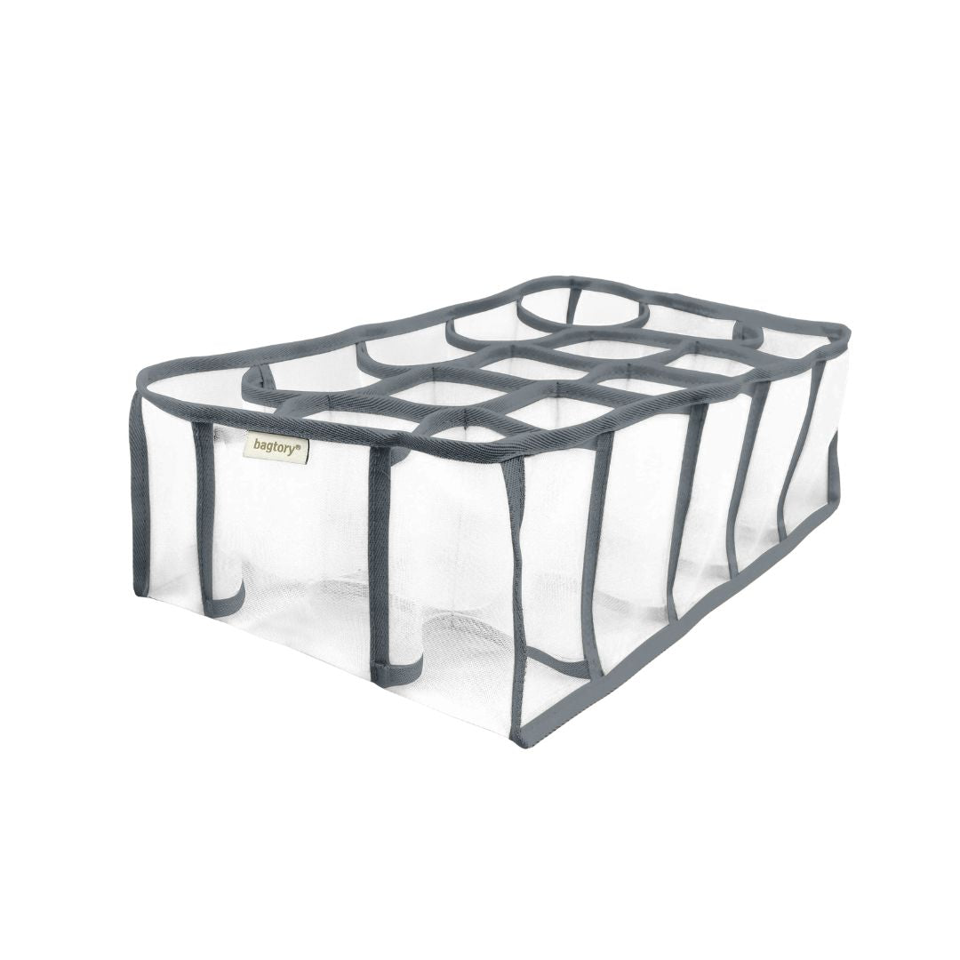 Hello Divvy 40B (15格) 高密網收納格 (大象灰) - L40 x W24.5 x H13 cm