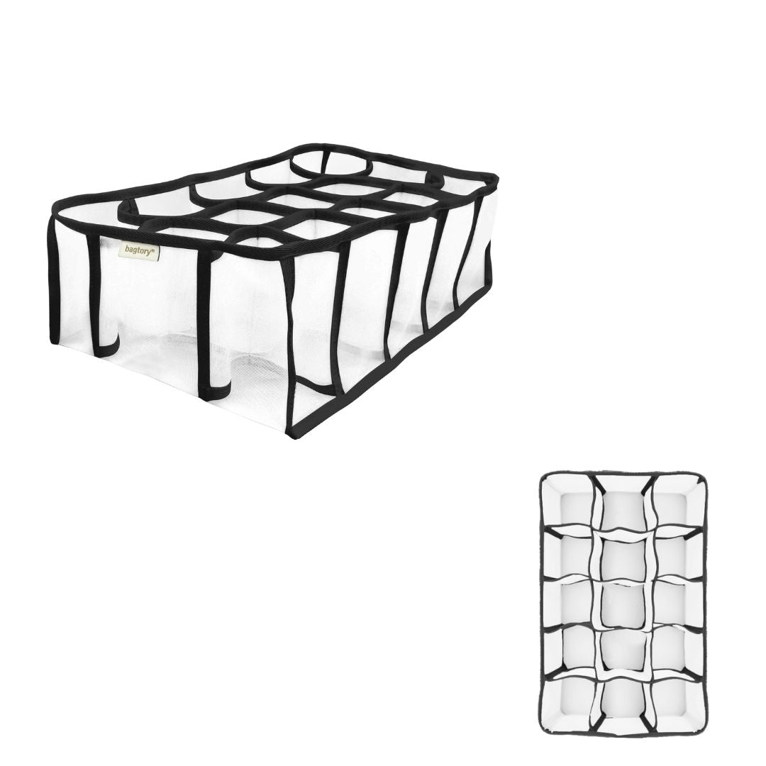 Hello Divvy High-density mesh storage compartments