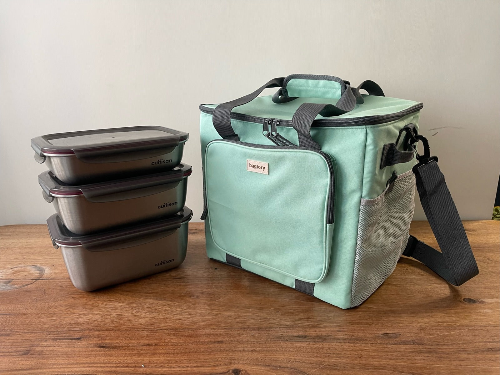 Hello Chilly 30L Large Capacity Cooler Bag (Macaron Green)