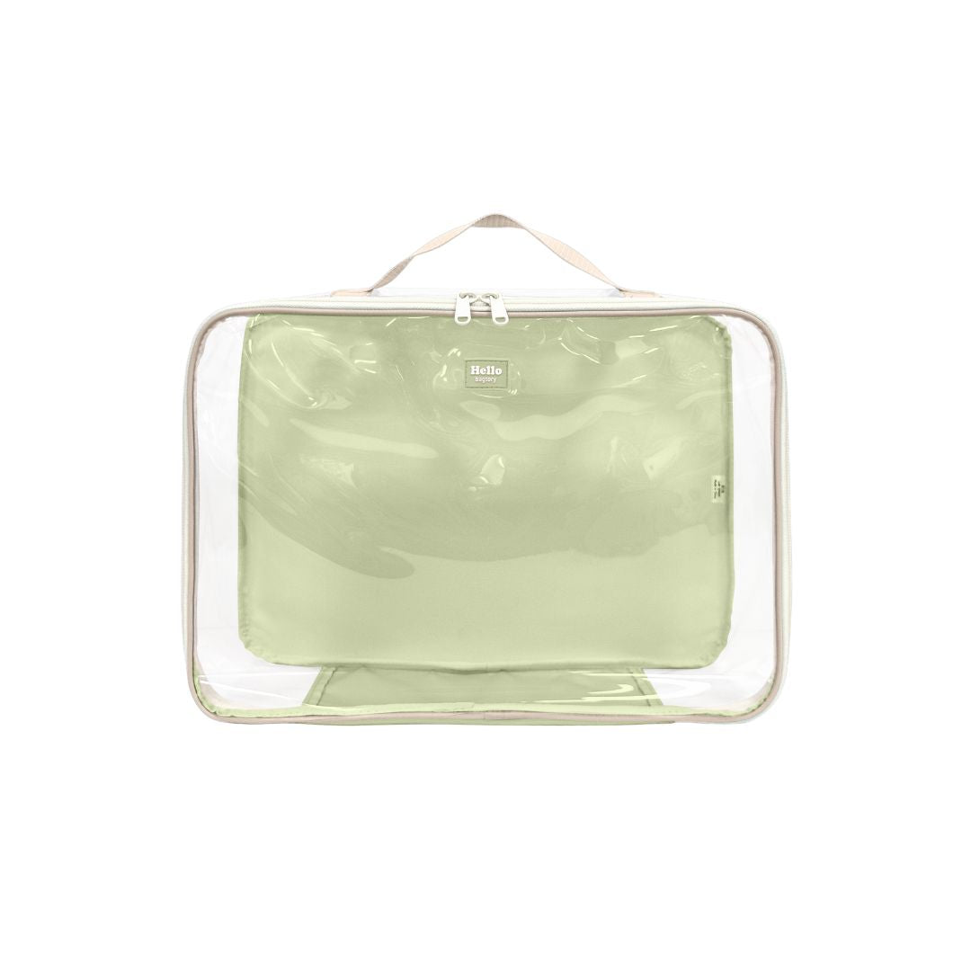 Hello Travis 15L - LaBerry系列 爽直青提 (淺綠x米) - L39 x W29 x H13 cm