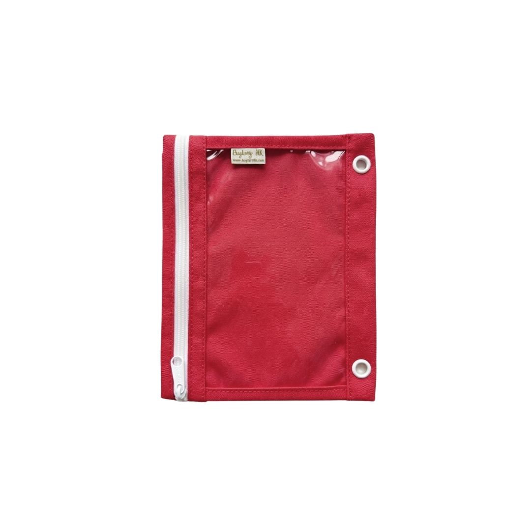 Hello Holder (Handy) Lightweight Loose-leaf Bag (Bright Red)