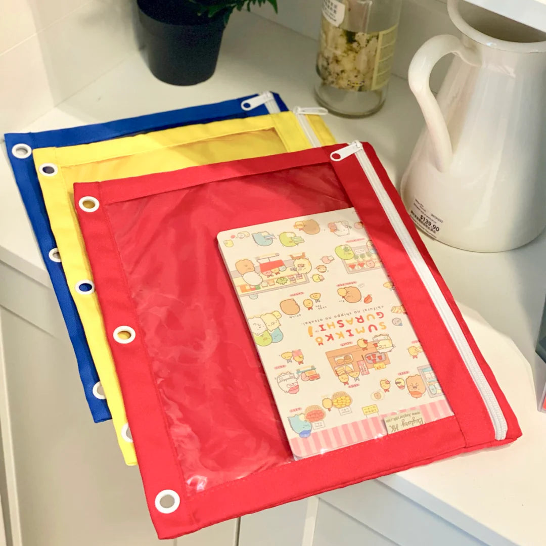 Multi-purpose activity bag wide style | Single side transparent PVC body (AB32) 
