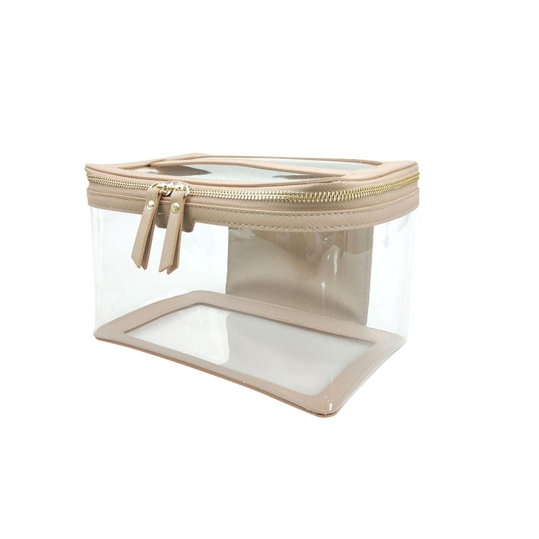 ME Clarity 5L 手提型化妝箱 (奶茶) - L23 x W15 x H15 cm
