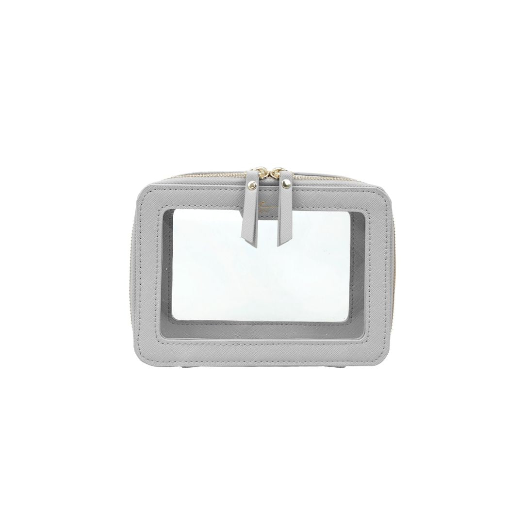 ME Clarity 1.5L 方形化妝包 S 單層 (銀灰) - L19 x W6 x H13.5cm