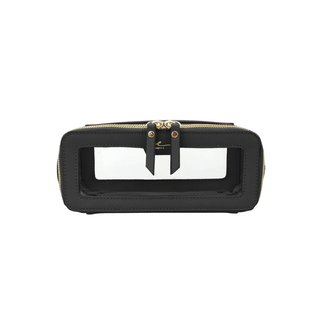 ME Clarity 1.4L 長形化妝包 L (亮黑) - L22 x W7.5 x H9 cm