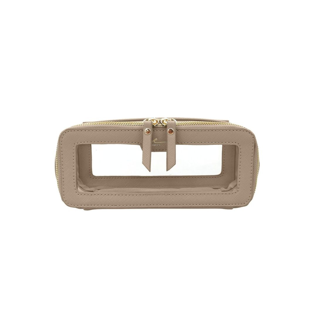 ME Clarity 1.4L 長形化妝包 L (奶茶) - L22 x W7.5 x H9 cm