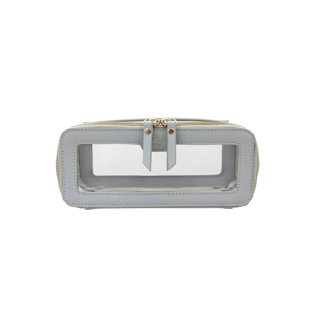 ME Clarity 1.4L 長形化妝包 L (銀灰) - L22 x W7.5 x H9 cm