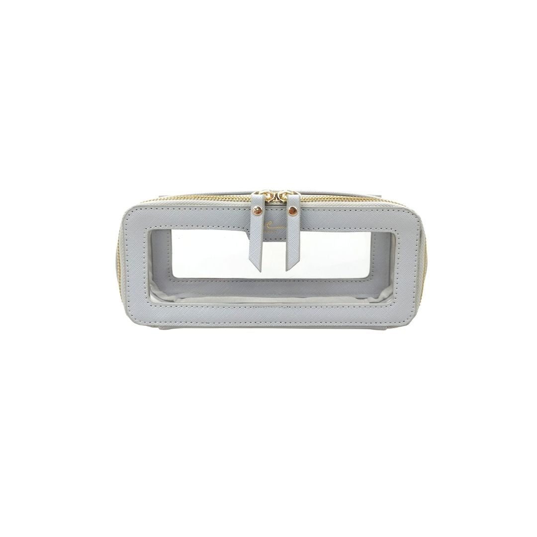 ME Clarity 0.6L 長形化妝包 S (銀灰) - L18 x W5.5 x H6.5 cm