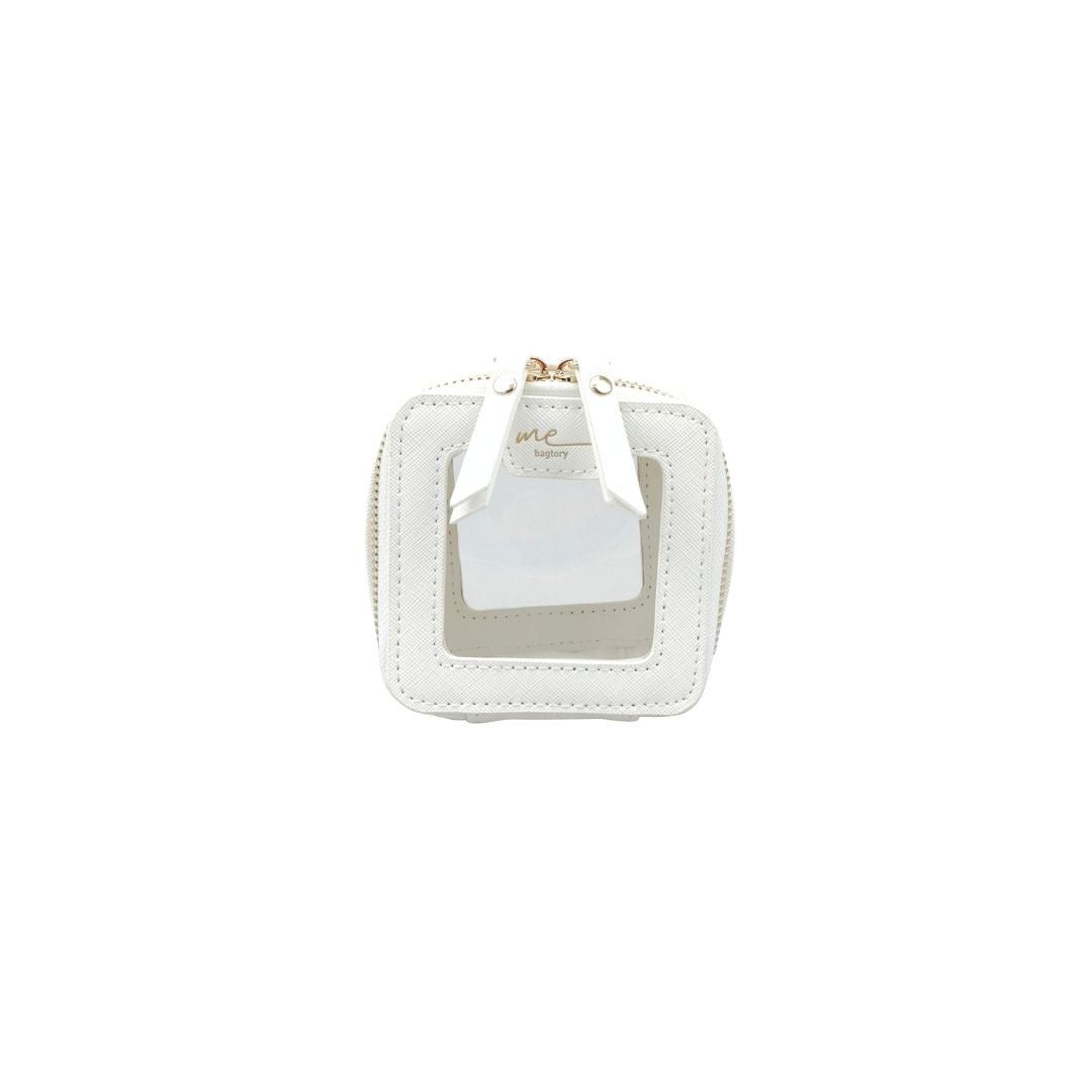 ME Clarity 0.5L Q版化妝包 (珍珠白) - L10 x W5.5 x H10 cm