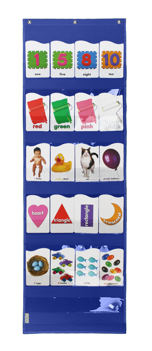 Large Flash Card Pocket Chart