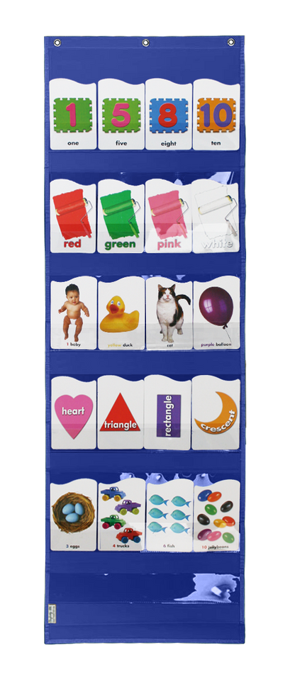 Large Flash Card Pocket Chart