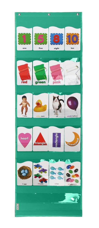 Large Flash Card Pocket Chart