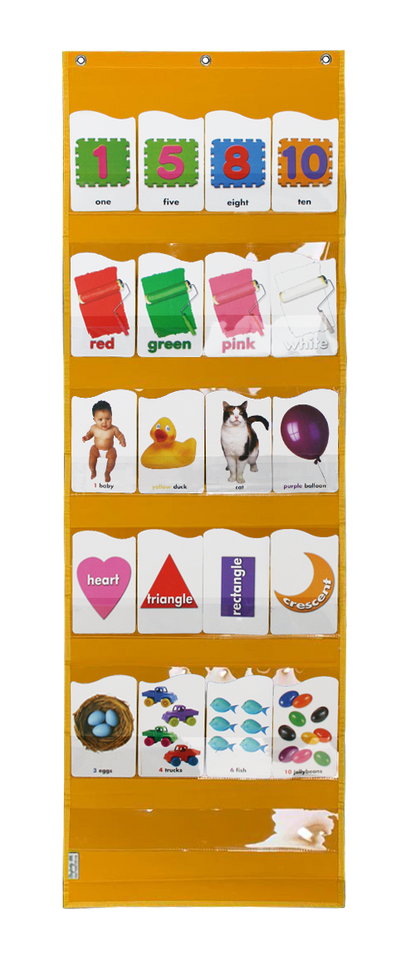 Large Flash Card Pocket Chart
