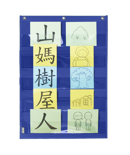 Large Flash Card Pocket Chart