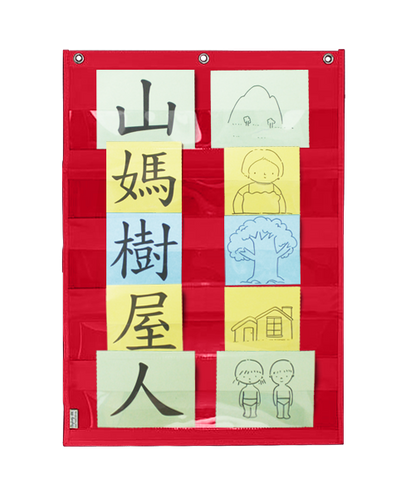 Large Flash Card Pocket Chart