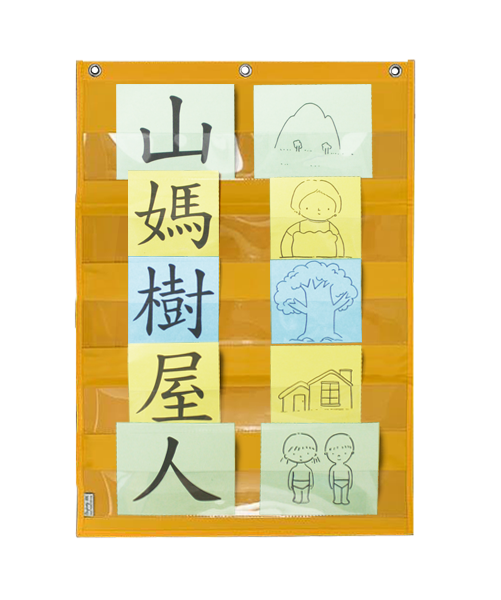 Large Flash Card Pocket Chart