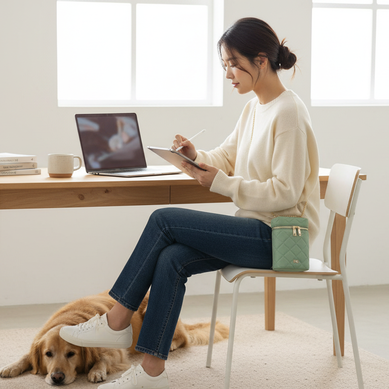 ME Blair 菱格手機包