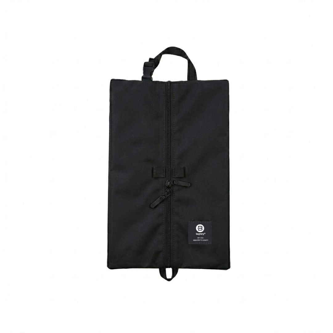 [bagtory pro系列] Hello Flexi 變形鞋袋 - L35.5 x W25.5cm (黑色)