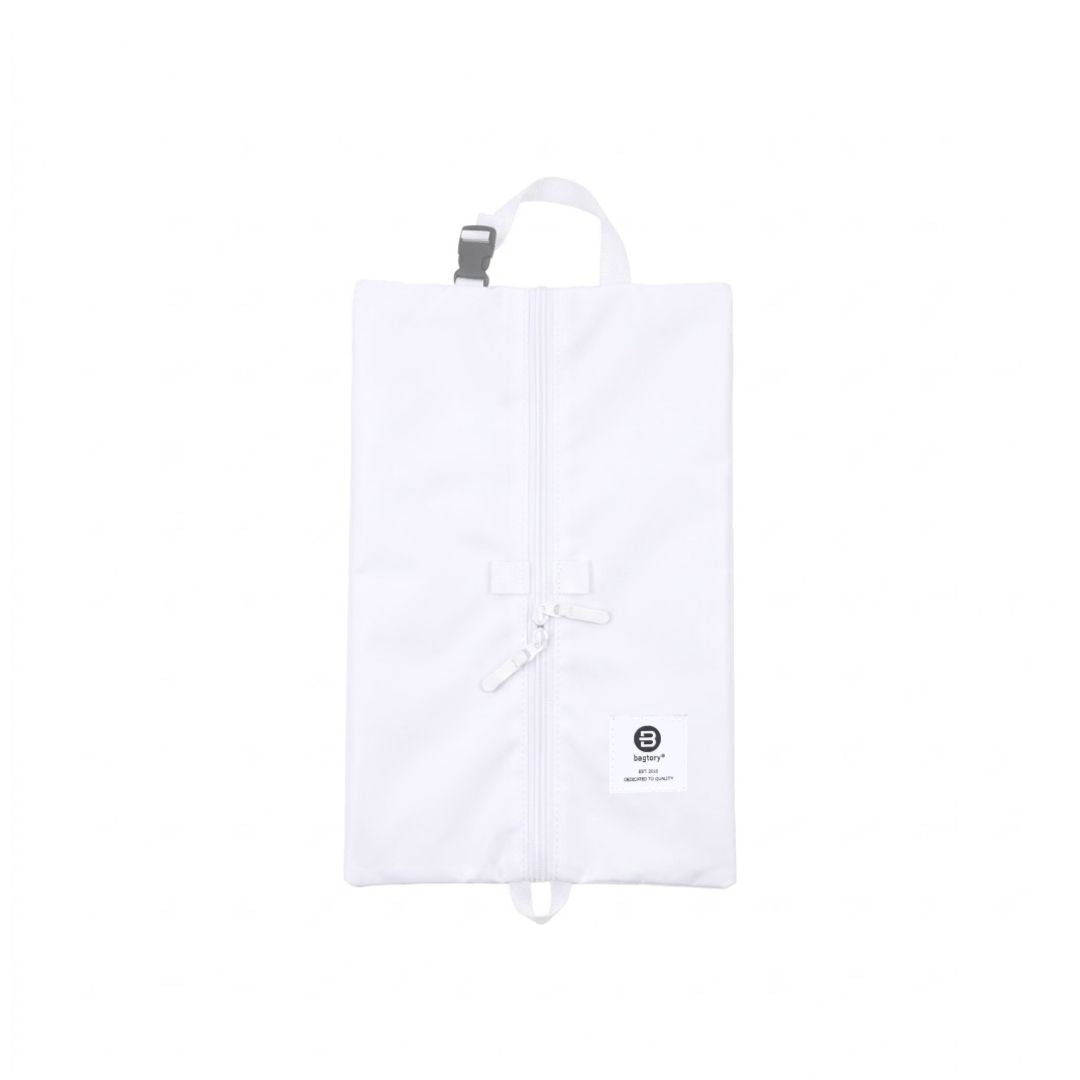 [bagtory pro系列] Hello Flexi 變形鞋袋 - L35.5 x W25.5cm (白色)