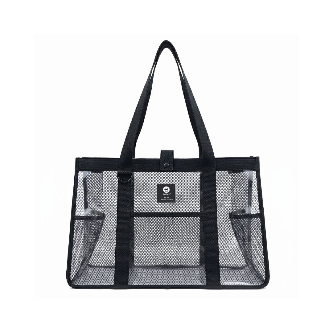 [bagtory pro系列] Hello Toteby (L) 日常/通勤托特包 - L45 x W20 x H31 cm (黑色)