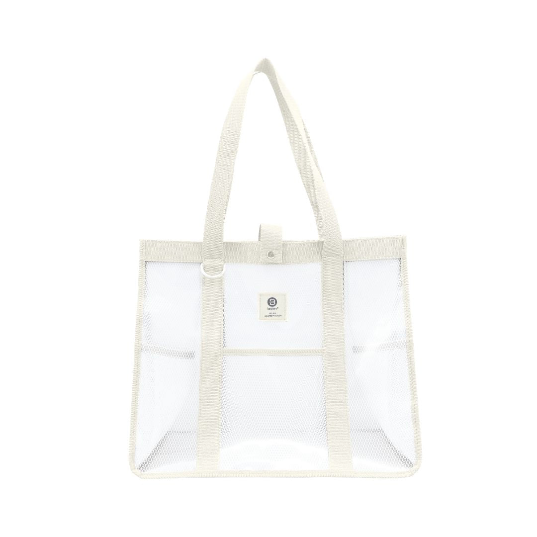 [bagtory pro系列] Hello Toteby (M) 日常/通勤托特包 - L40 x W18 x H34 cm (米色)