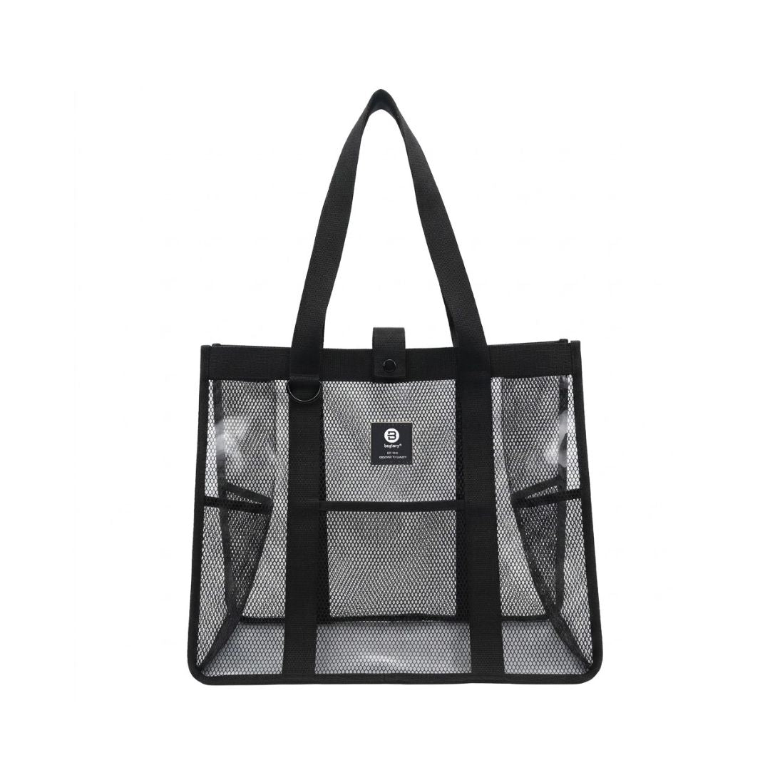 [bagtory pro系列] Hello Toteby (M) 日常/通勤托特包 - L40 x W18 x H34 cm (黑色)