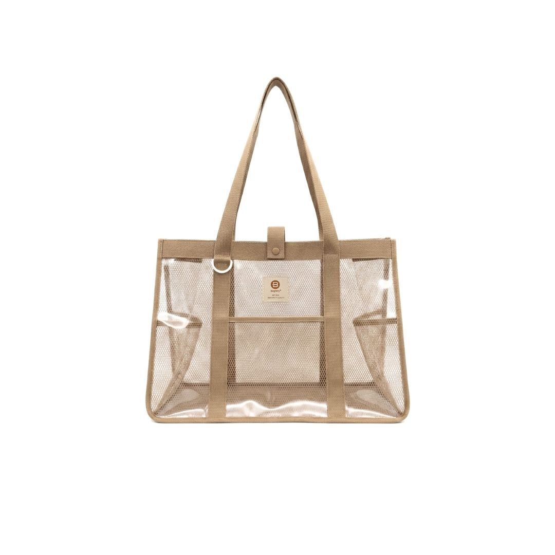 [bagtory pro系列] Hello Toteby (S) 日常/通勤托特包 - L35 x W14 x H26.5 cm (摩卡)