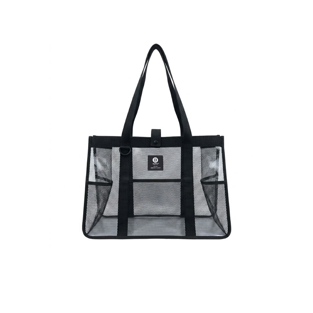 [bagtory pro系列] Hello Toteby (S) 日常/通勤托特包 - L35 x W14 x H26.5 cm (黑色)