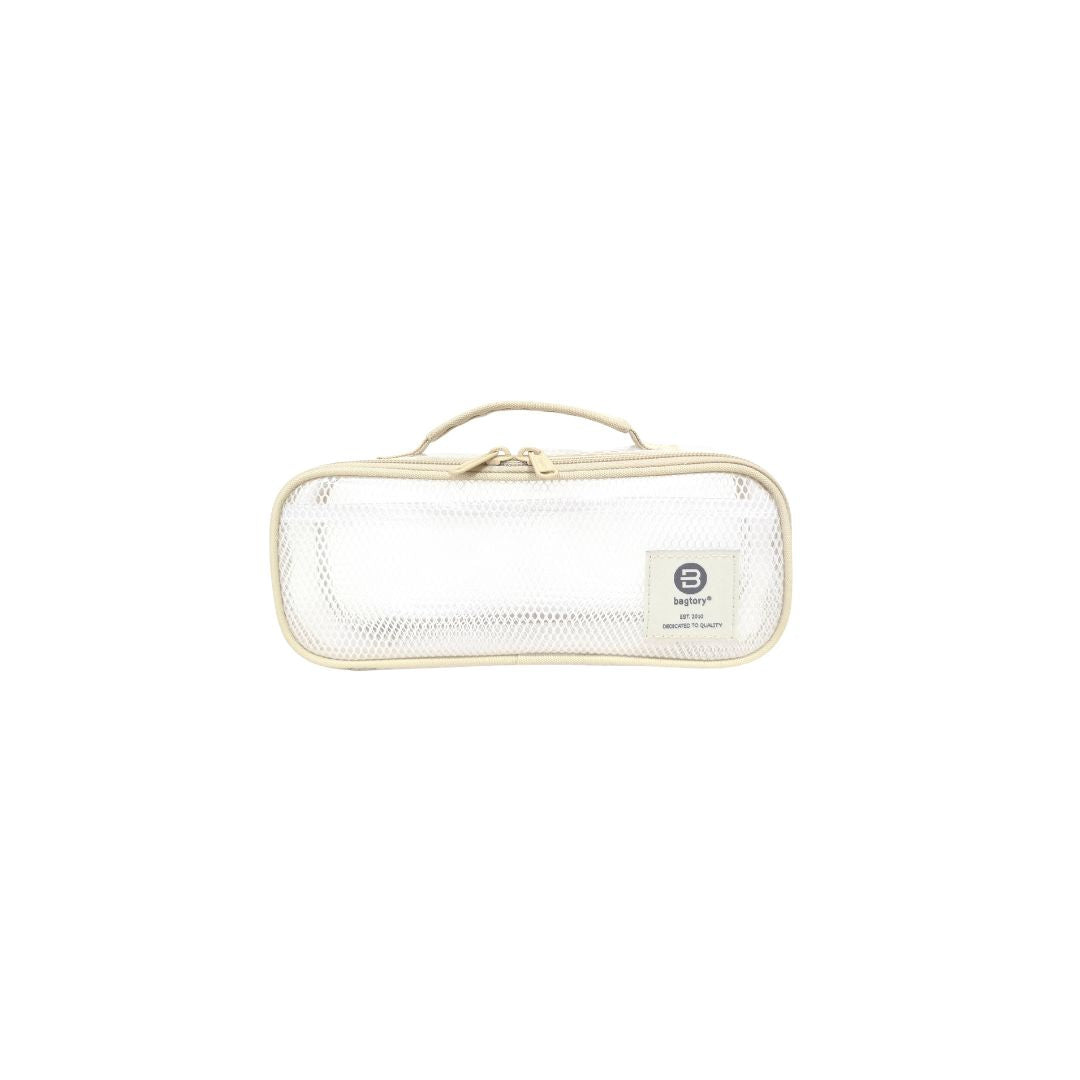 [bagtory pro系列] Hello Petite 數碼/化妝配件包 - L24 x W7 x H9.5cm (米色)