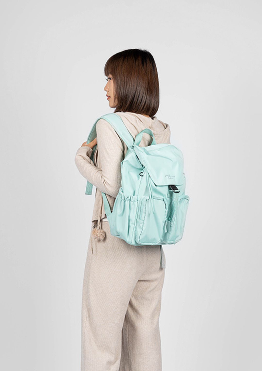 ME Hulda 日常簡約背包 15L (彩貝藍)