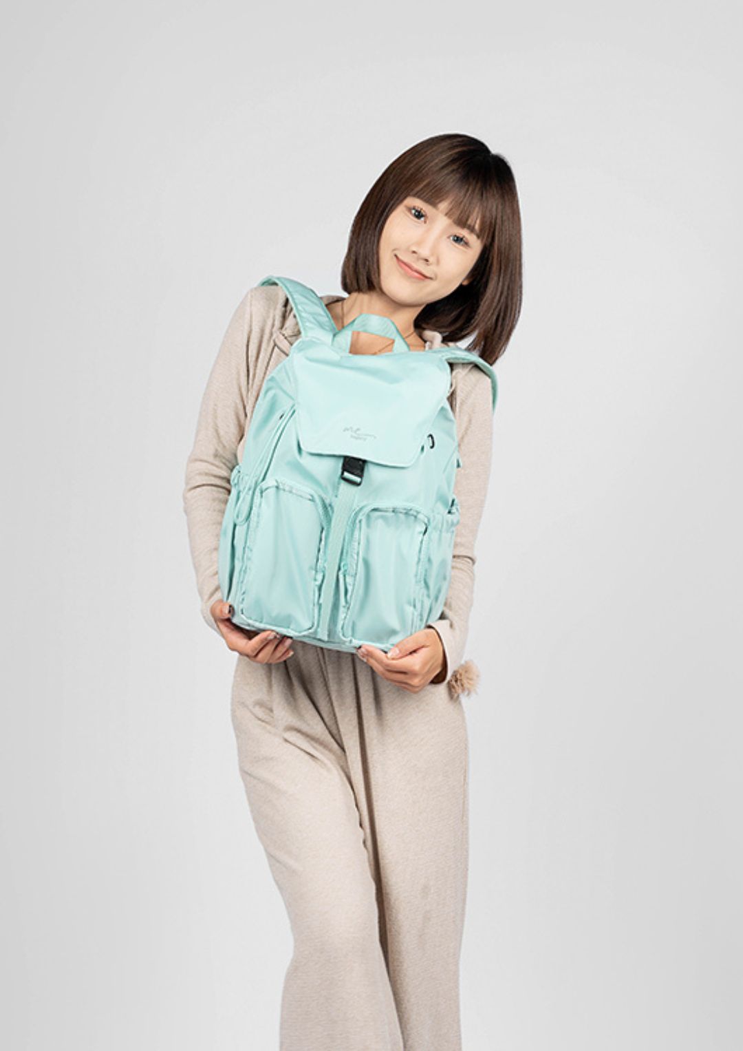 ME Hulda 日常簡約背包 15L (彩貝藍)