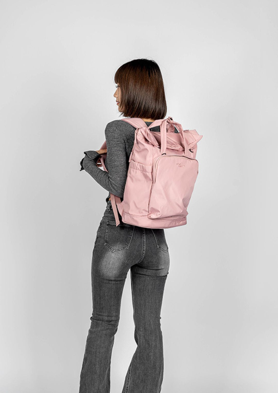 ME Antonia 休閒通勤背包 乾燥玫瑰