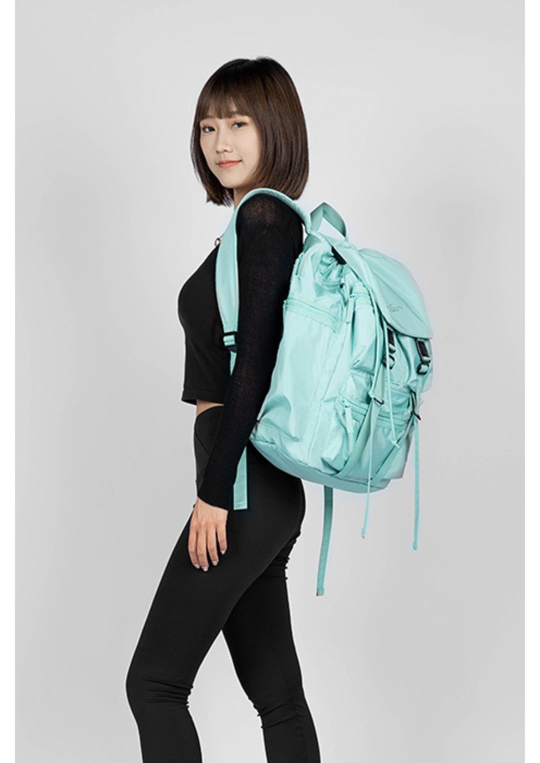 ME Caroline 多袋口旅行背包 20L (彩貝藍)