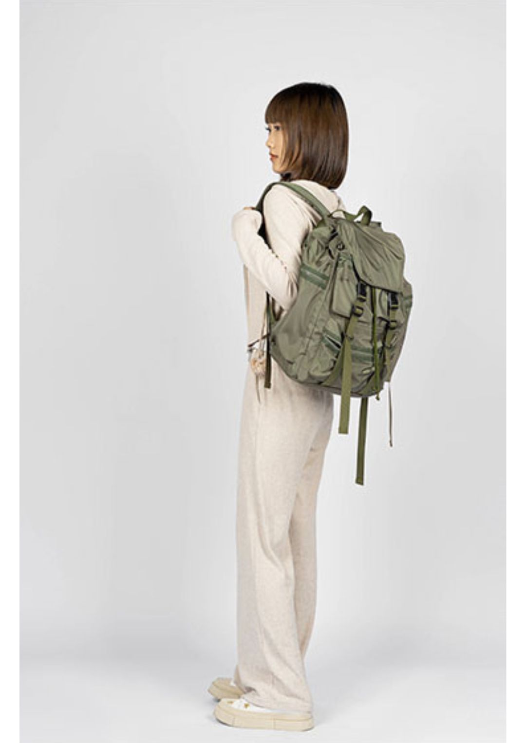 ME Caroline 多袋口旅行背包 20L (橄欖綠)