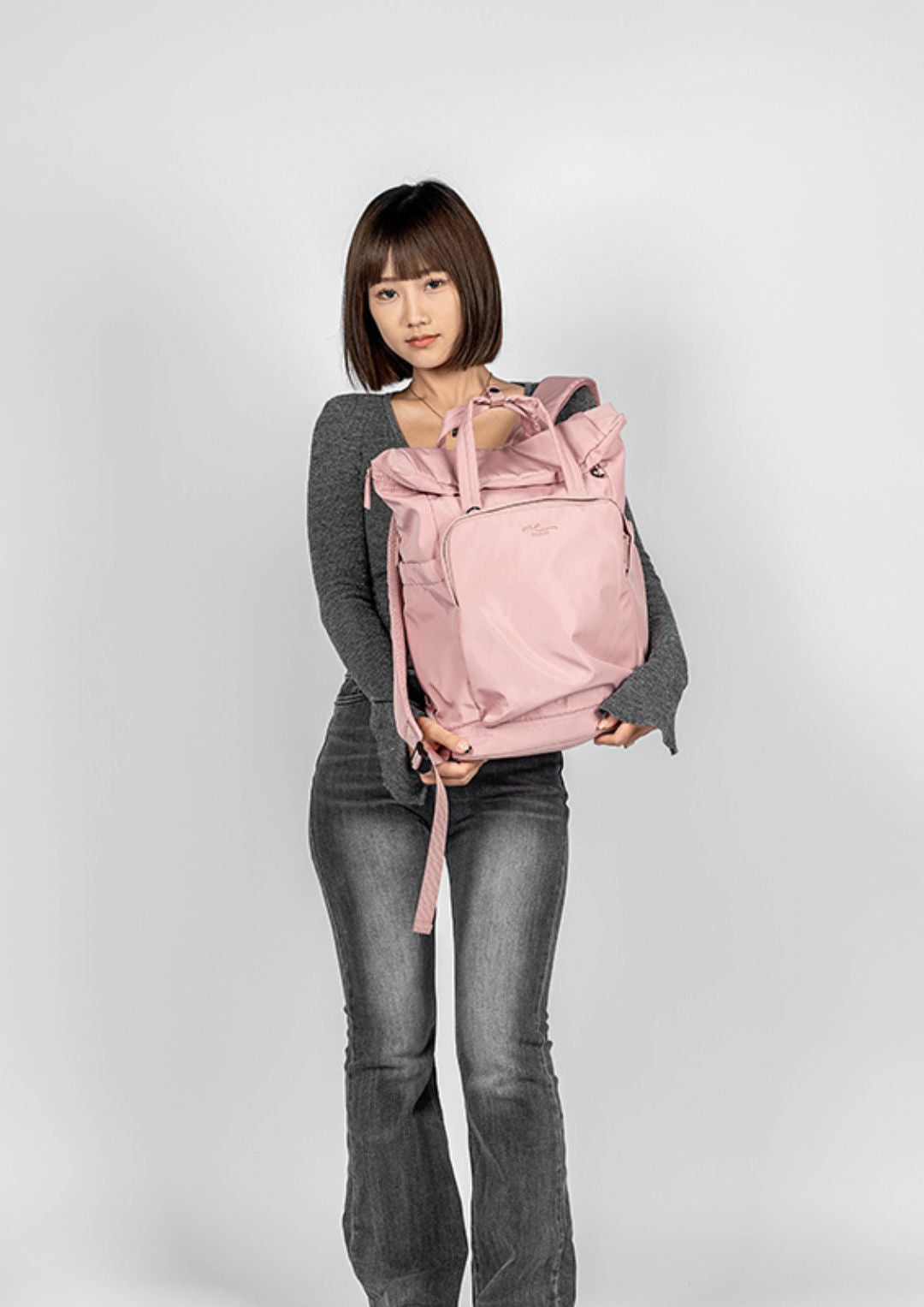 ME Antonia 休閒通勤背包 乾燥玫瑰