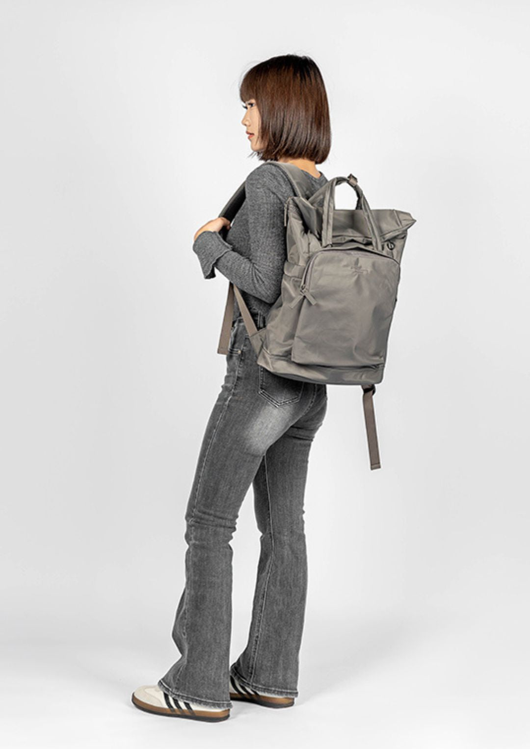ME Antonia (L) 休閒通勤背包 20L (麻石灰)