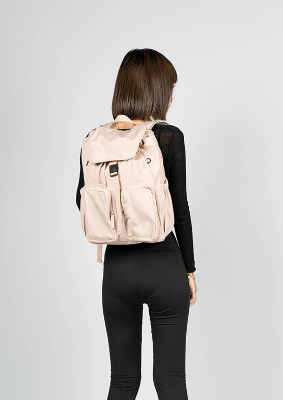 ME Hulda 日常簡約背包 拿鐵奶