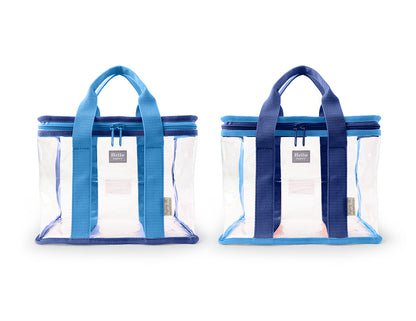 Hello Boxy lunch bag | Small tote bag (BX) | Transparent & clear HD PVC storage bag