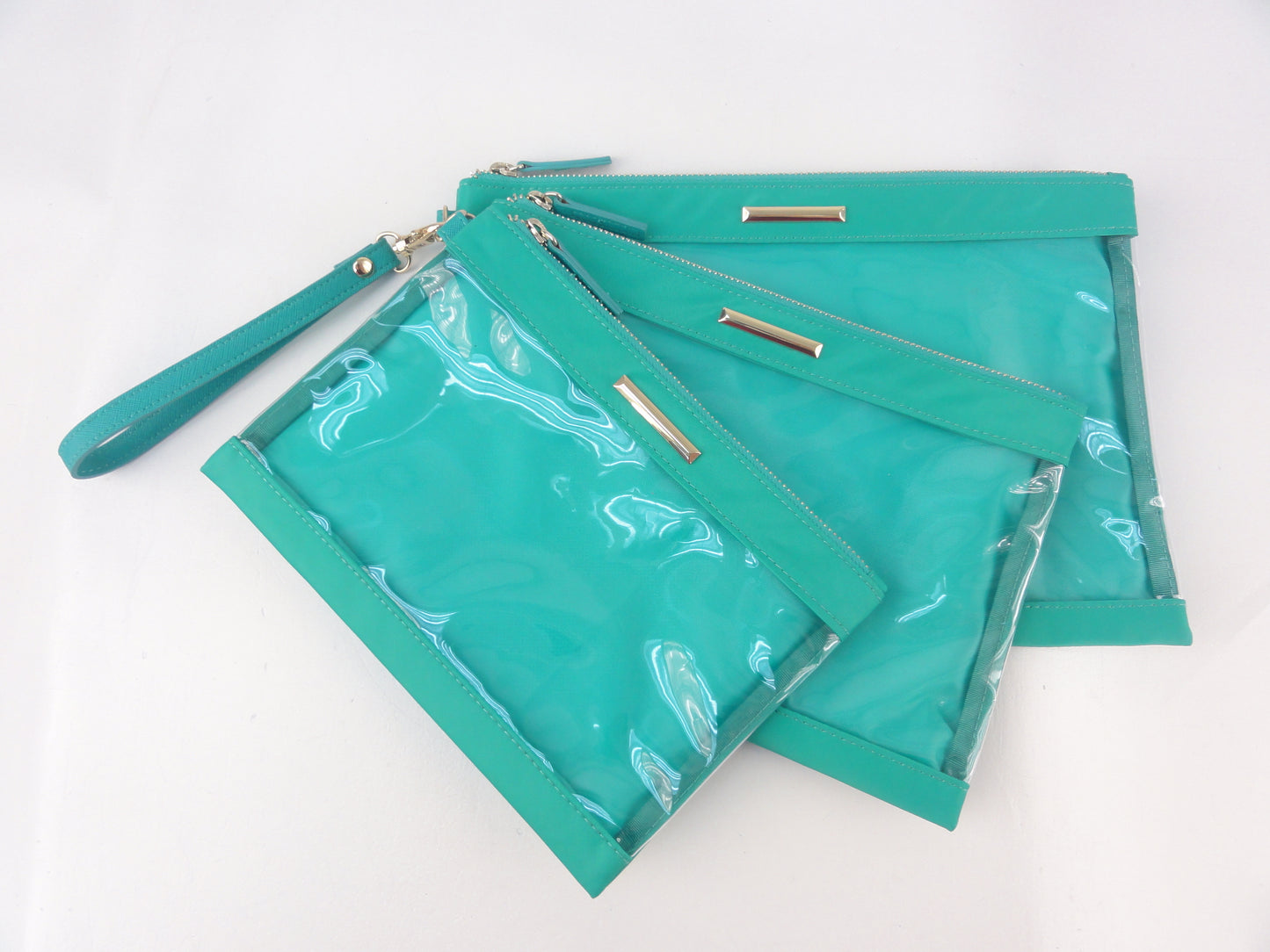 ME wristler wrist bag | Transparent & clear PVC body | Storage