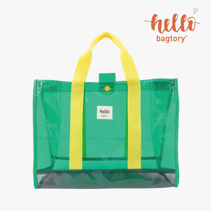 Hello Backy & Hello Toteby 背包及手挽袋 (有色透明)