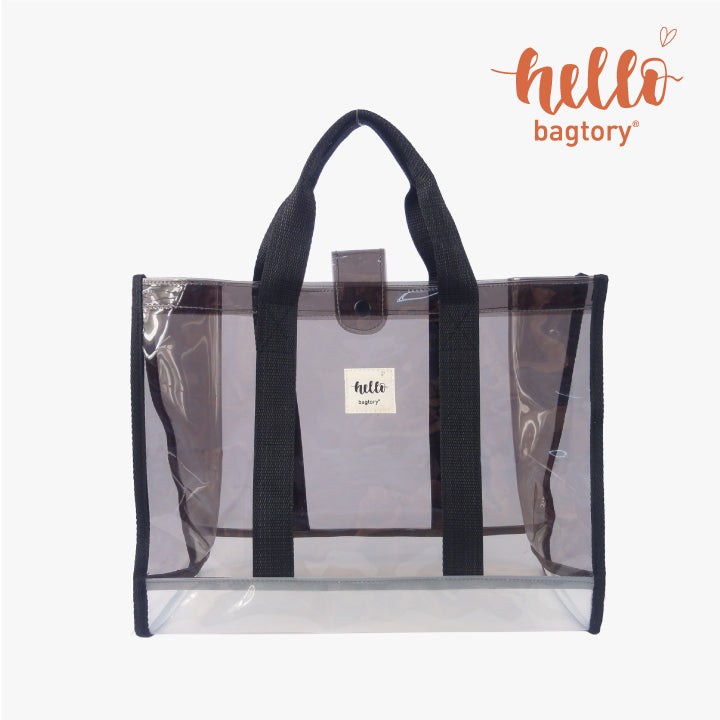 Hello Backy & Hello Toteby 背包及手挽袋 (有色透明)