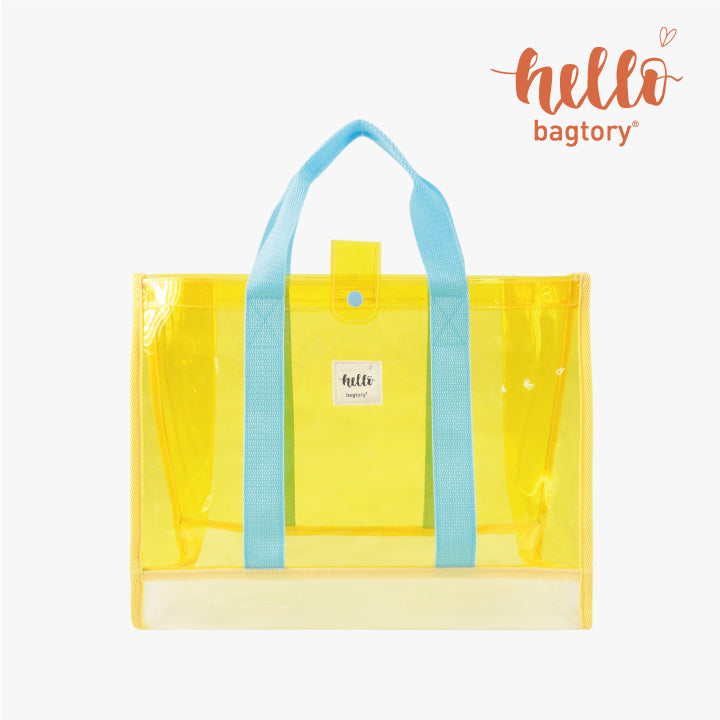 Hello Backy & Hello Toteby 背包及手挽袋 (有色透明)